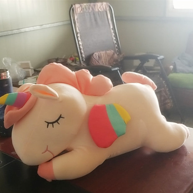 Wholesale ins net red creative doll plush toy cute unicorn doll children pillow gift customization