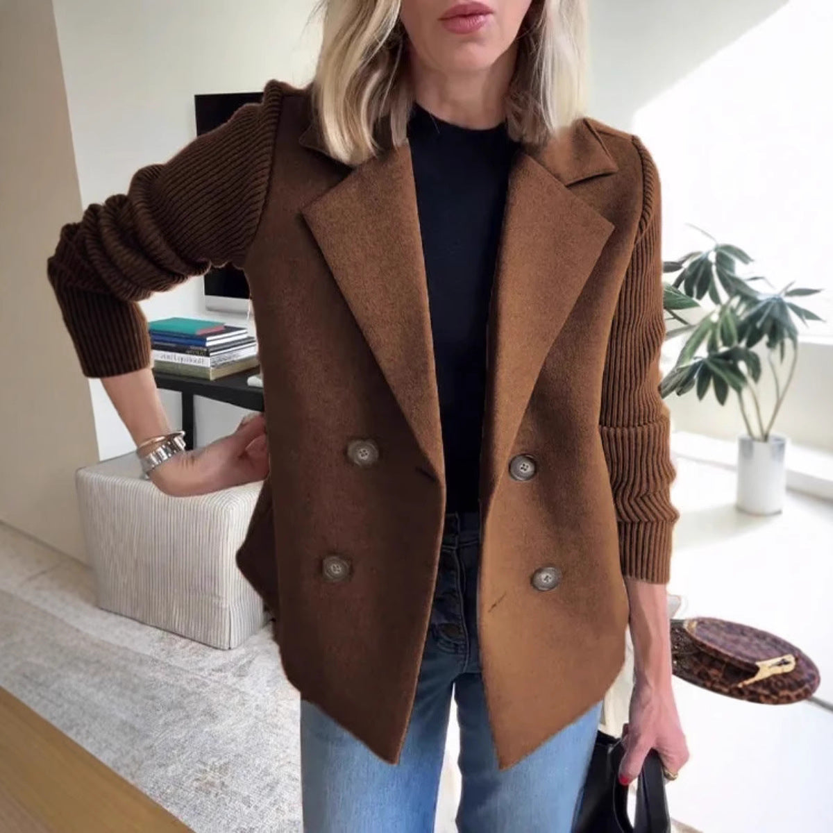 2025 Spring Women Woolen Coat