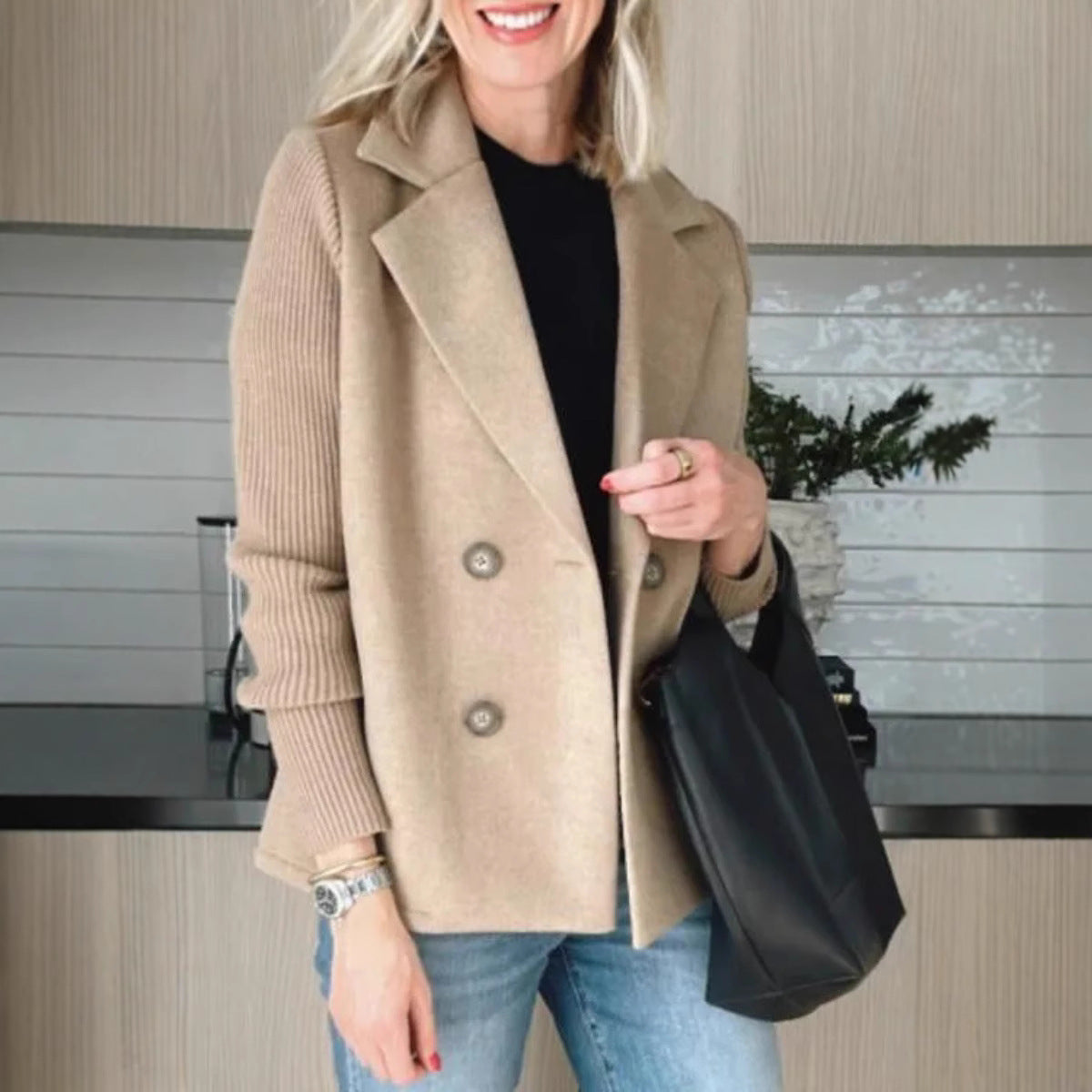 2025 Spring Women Woolen Coat