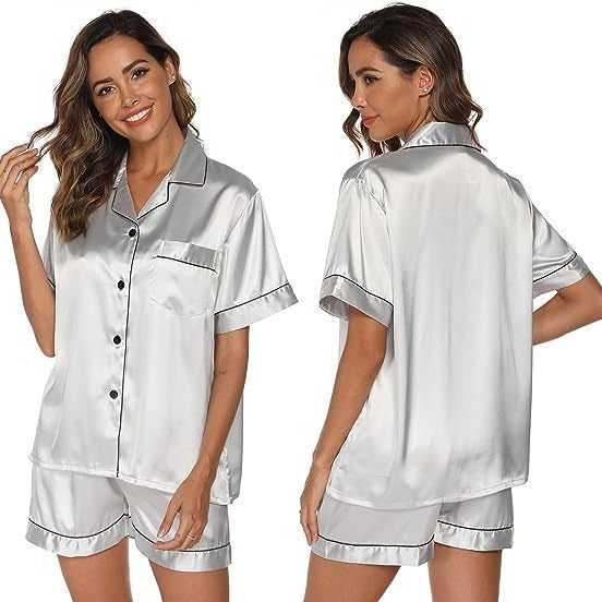 Satin Silk Pajama Set