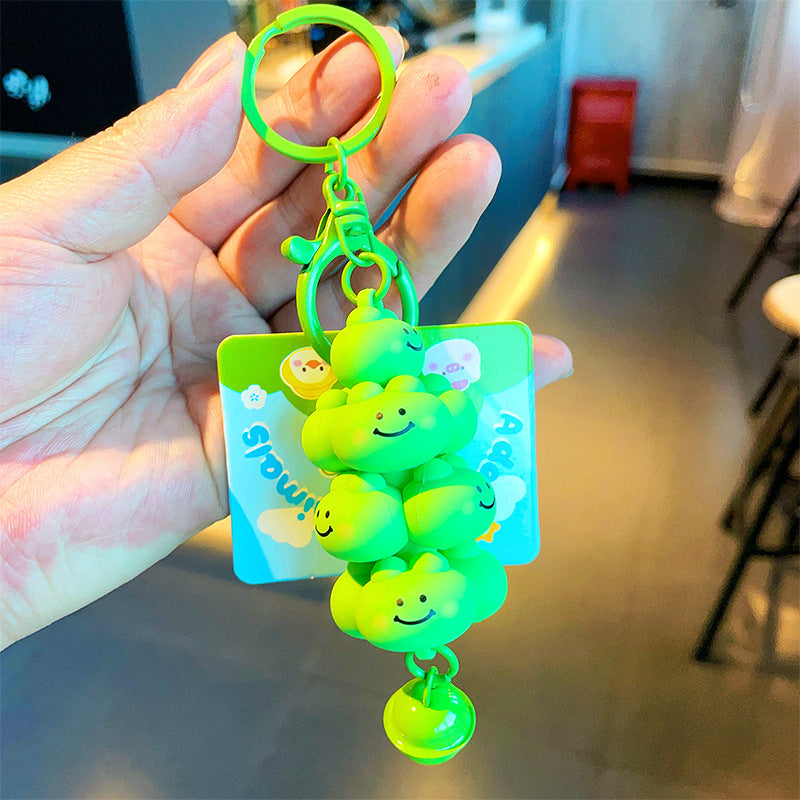 Cartoon Cute Sanrio Jenga Creative Car Keychain