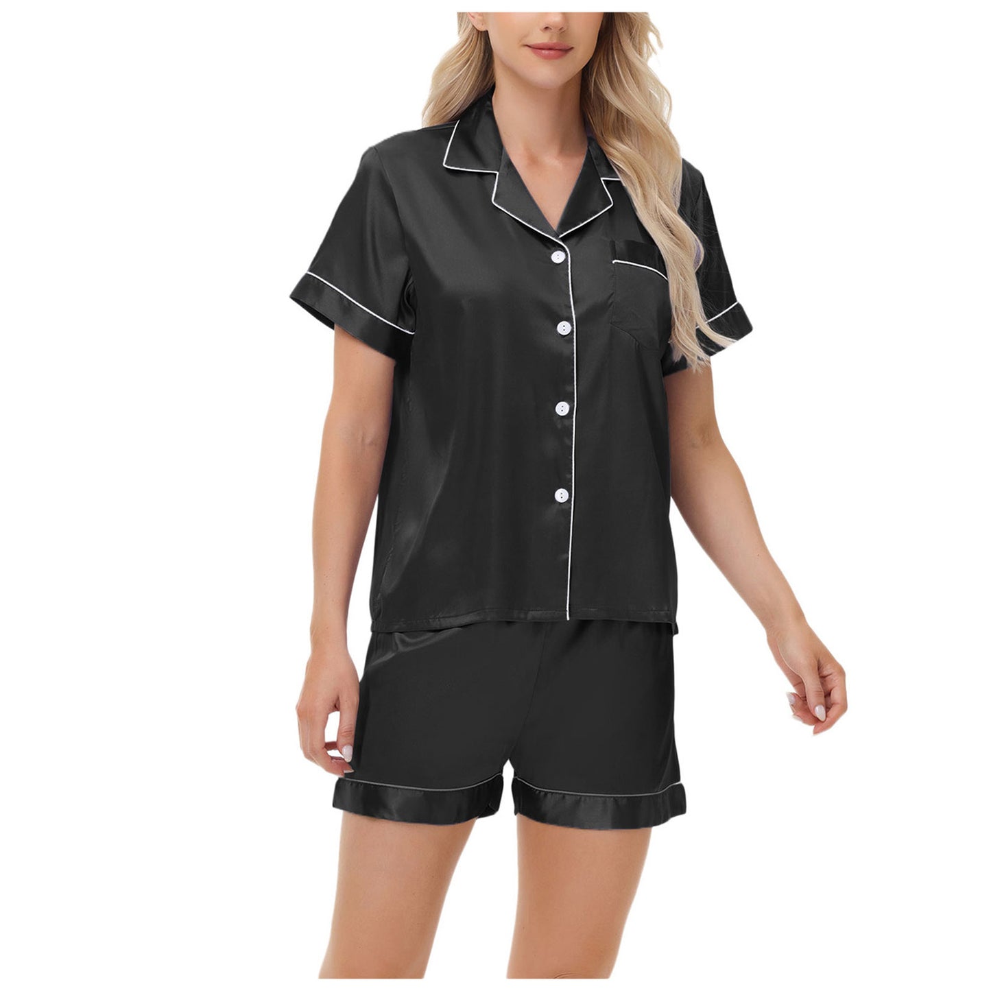Satin Silk Pajama Set