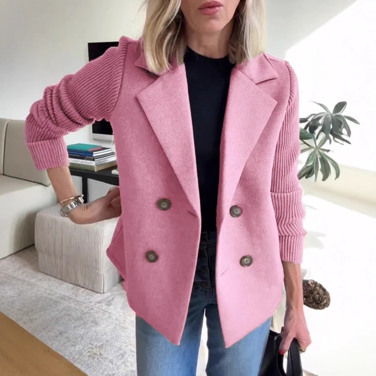 2025 Spring Women Woolen Coat