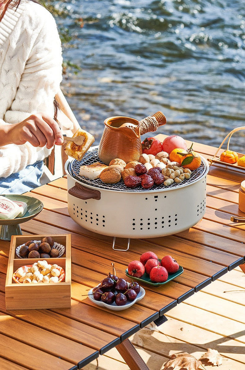 Outdoor Round Barbecue Grill