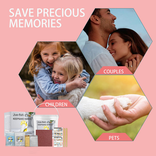 Mother's Day creative 3D Hand Mold Powder